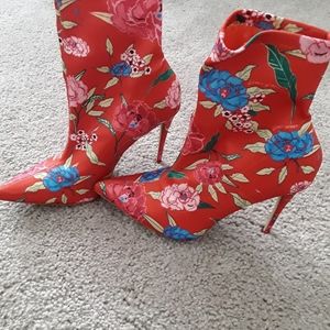 Aldo Flower Booties